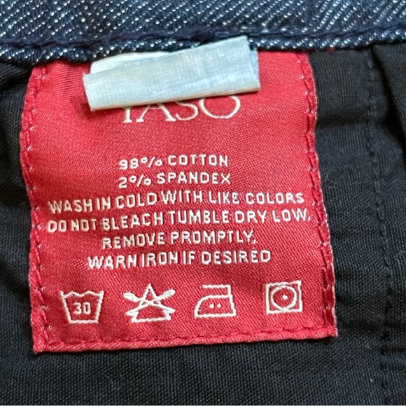 Vintage Y2K Yaso Womens Flare Leg Jeans Size 26 Inseam 32” Dark Wash NEW W TAGS - Picture 13 of 15